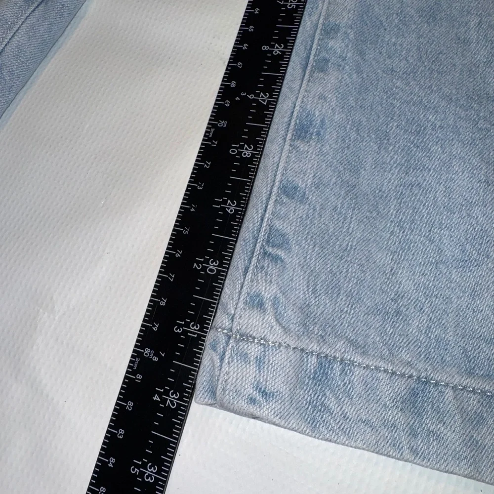 AG Stella Wide Leg Jeans  Trouser sz 32 Light Wash - Picture 9 of 10